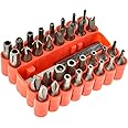 SE 33-Piece Security Bit Set with Magnetic Extension Bit Holder - 7519SD