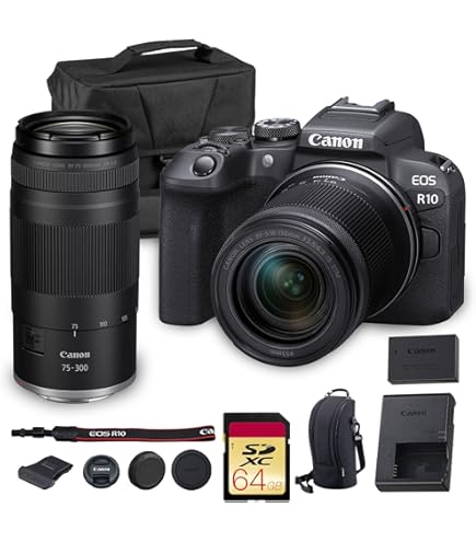 Amazon.com : Canon EOS R10 Mirrorless Camera with 18-150mm Lens