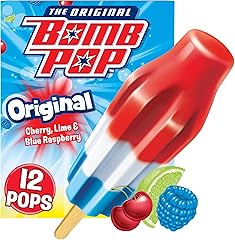 Bomb Pop Original Ice Pop, 12 Pack