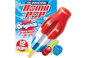 Bomb Pop Original Ice Pop, 12 Pack
