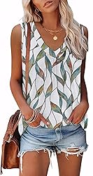OFEEFAN Women's Tank Tops Plus Size Tops for Women
