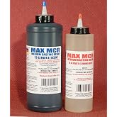 MAX MCR Electronic Grade Epoxy Potting Compound for Printed Circuit Boards, Electronic Encapsulation, Waterproofing, Permanent Circuit Masking, None Conductive Epoxy Resin, DC/AC Up to 500 Volts