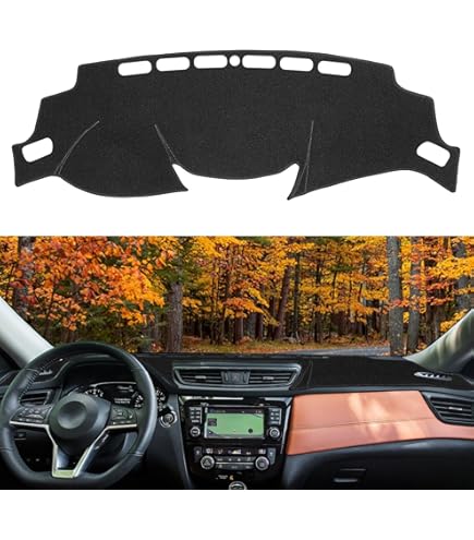 Car Dashboard Cover Dash Mat Non-slip For Nissan Rogue 2014 2015 2016 2017 2018 - Foto 2