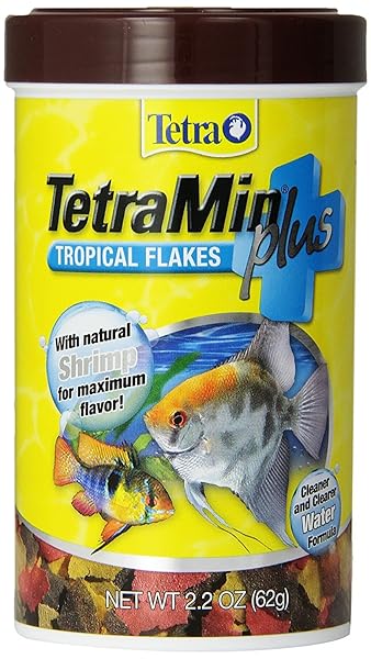TETRA TETRAMIN PLUS TROPICAL FLAKES 2.2 OUNCES, NUTRITIONALLY...