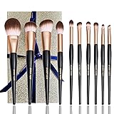 ENZO KEN Elegant Natural Goat Hair Makeup Brush Set