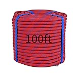 100Ft 1/2 Inch Heavy Duty Climbing Rope - for Tree