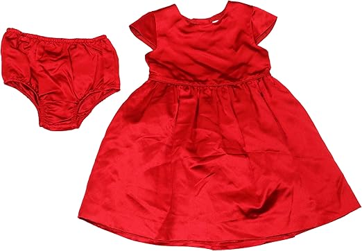 girl baby silk dress
