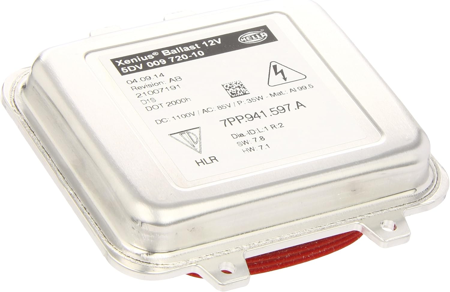 Hella 5DV 009 720-001 Ballast - Xenon - 12V - for eg. Opel Astra Mk VI (J) (P10)