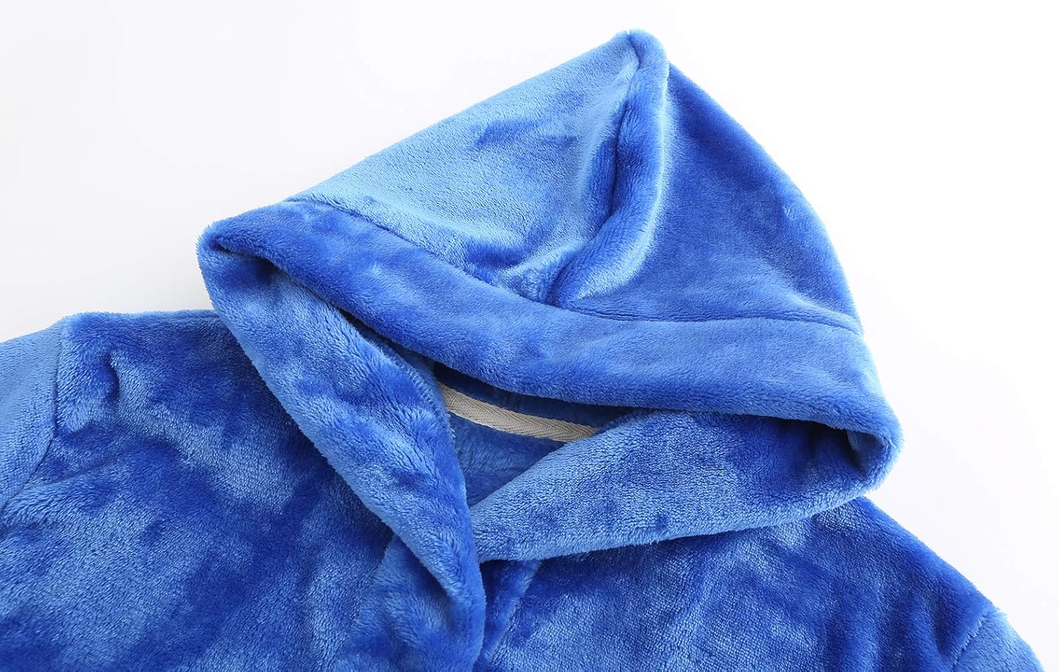 BAOPTEIL Boys/Girls Bathrobes Toddler Kids Hooded Robes Plush Soft Coral Fleece Pajamas, Flannel Sleepwear for Girls Boys: Clothing