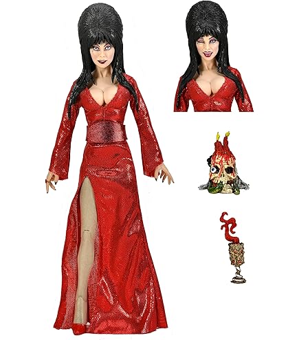 ELVIRA/フィギュアキット Amazon.com: Elvira- 8” Clothed Figure - Elvira : Toys & Games