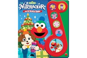 Sesame Street - The Nutcracker Starring Elmo & Tango Sound Book - Join Elmo for Tango’s First Christmas - PI Kids