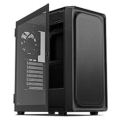 DARKROCK EC2 Black ATX Mid Tower PC Case, Type-C