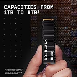 WD_BLACK 4TB SN850X NVMe Internal Gaming Solid
