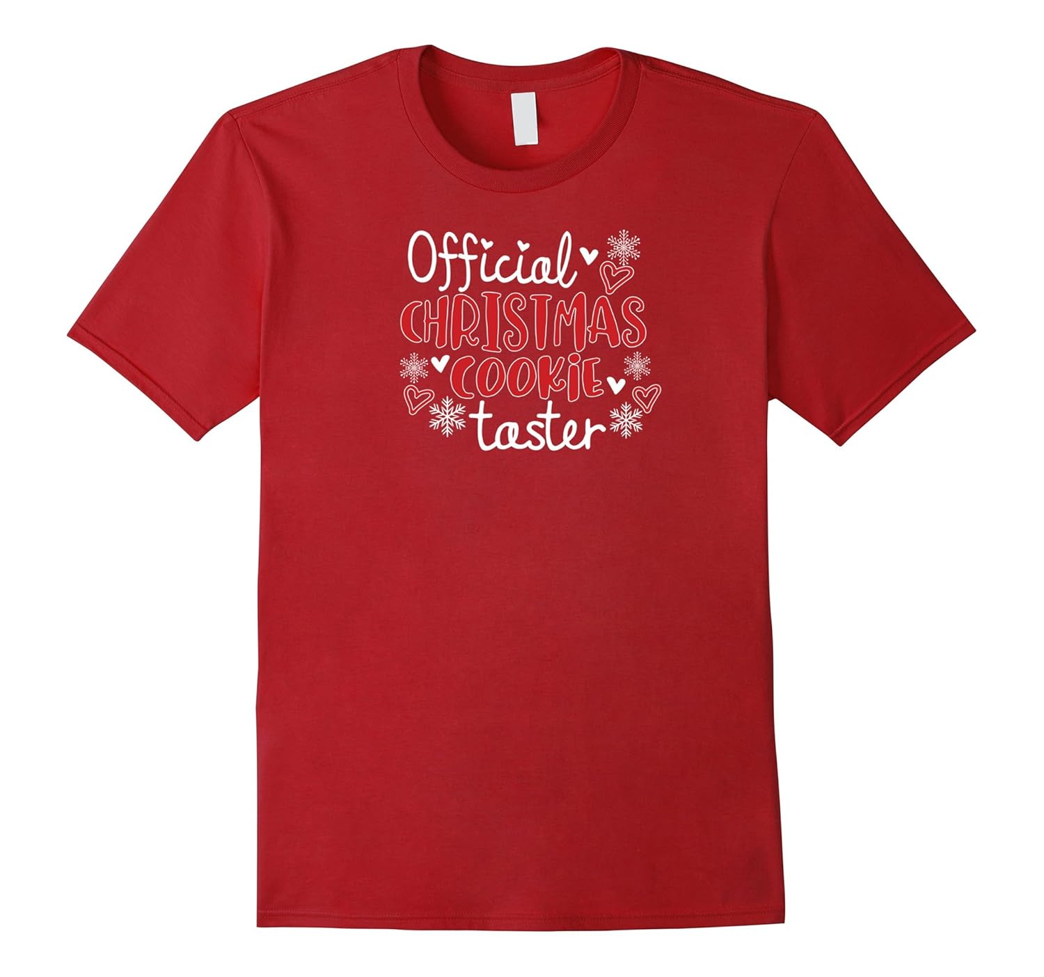 Official Christmas Cookie Taster T Shirt Funny Xmas Cookies-ANZ