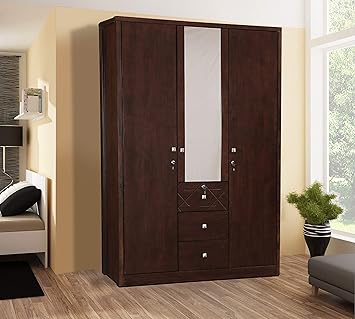 Hometown Starlight Three Door Wardrobe Amazon In Home Kitchen