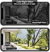PEKNIU Wireless Doorbell Camera 1080p HD NO Monthly Fee 32GB Card 2-Way Audio view 7