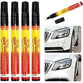 Vitanst Clearfix Scratch Removal Pen, Magic Car Scratch Removal Pen, Auto Paint Repair Pens Brush, Car Clear Scratch Remover Touch up Pens, for All Car Colors & Surfaces (4PCS)