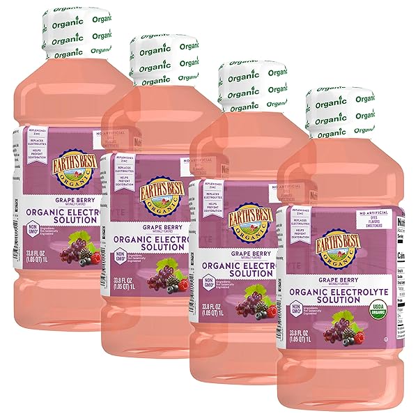 EARTH’S BEST ORGANIC TODDLER DRINK, ORGANIC ELECTROLYTE SOLUTION...