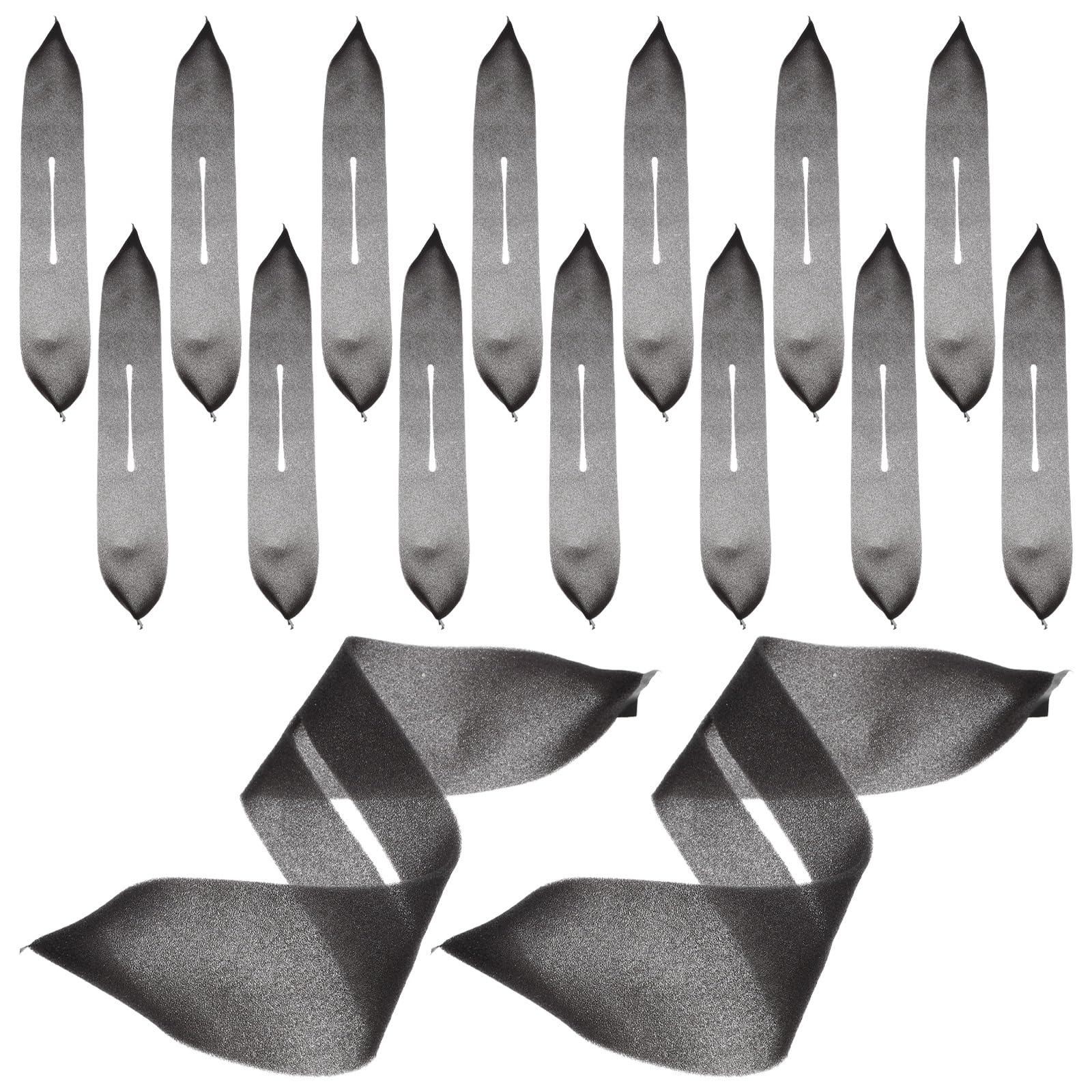 Hemobllo Anti-Slip Hanger Sponge Covers 50Pcs Lightweight Foam Grips Clothes Hanger Accessories Protective Non-Skid Covers for Coats and Suits