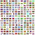 Spakon 960-piece Multicolor Flag Sticker (192 Styles) for School, Diary, Scrapbook, Planner - Paper, Waterproof, Self-Adhesive, Irregular, Indoor, Single Use