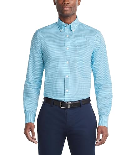 tommy hilfiger slim fit dress shirt Men's Slim-Fit - Khaki Whether youre headed to work or headed to dinner (or anywhere in between) Tommy Hilfiger Men's TH Flex