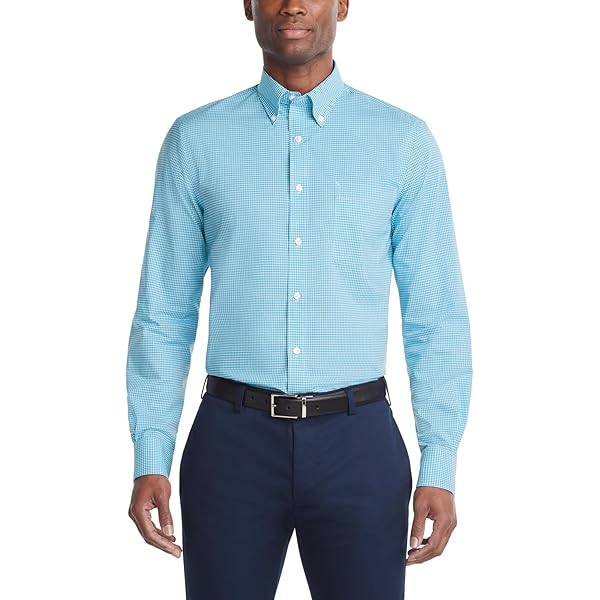 Cutter & Buck Skyline Epic Confidence Recycled Gingham Mens Long