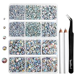 6736pcs Hotfix Rhinestones Flatback,AB Crystal