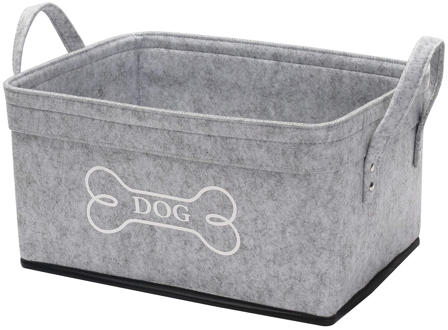 Xbopetda Soft Felt Storage Bin Organizer Basket Pet Supplies Storage Basket/Bin Pets Toy Box