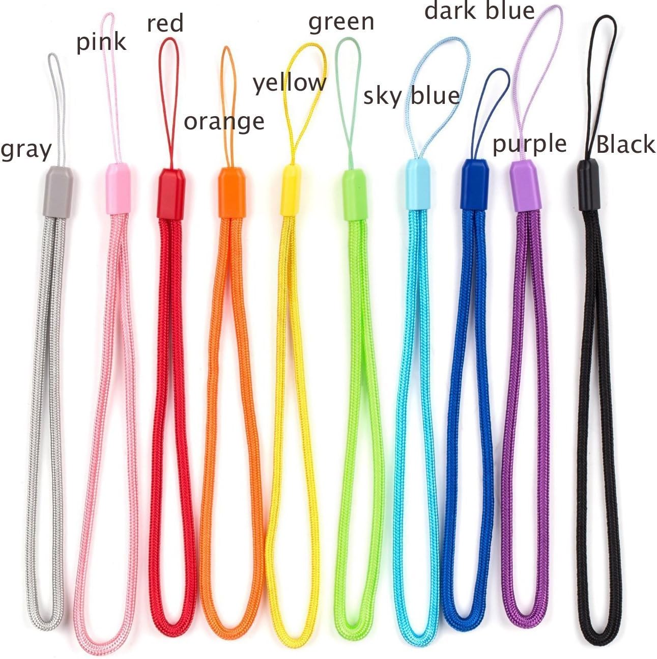 10 Cordons Avec Dragonne - Pour Téléphone, Clés USB, Appareils Portables | Yaxiny