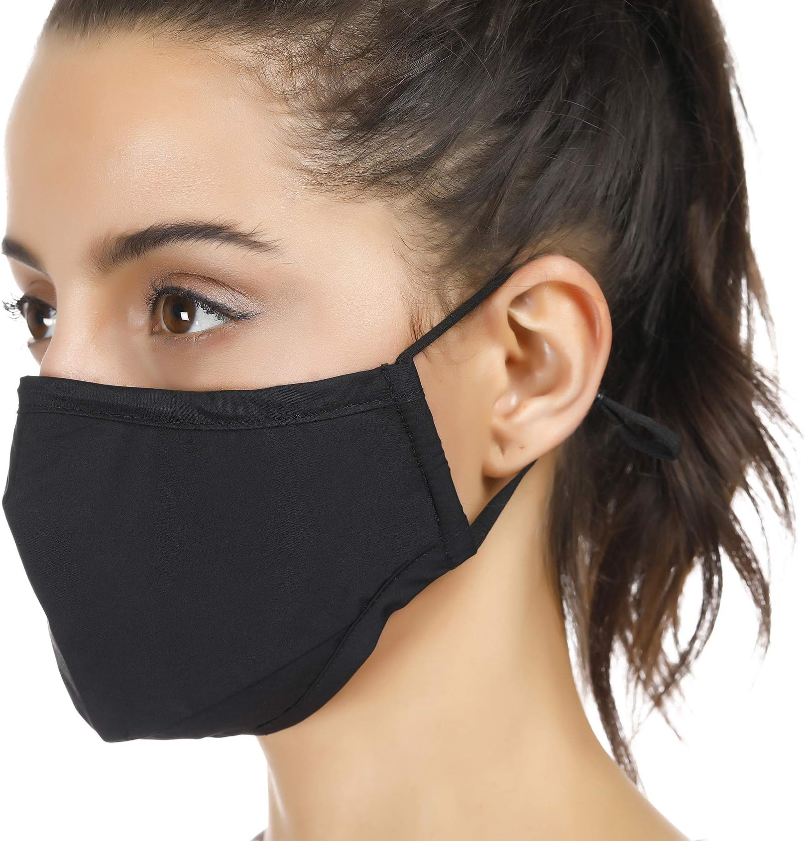 N95 Dust Mask Can Be Washed Reusable and Smoke Pollution Mask with 2 Filters One Size