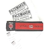 PACEMAKER Alert Bracelet UK Mans Ladys pace Maker Awareness  Identity Medical ID Alerts Paramedic Phone in  Waterproof