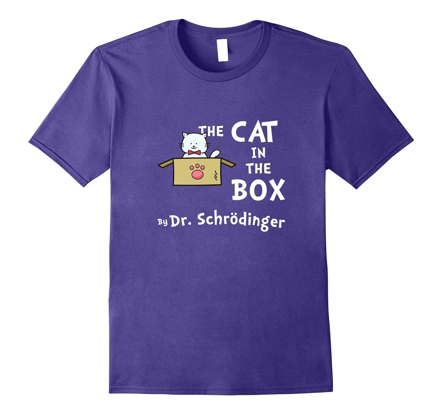 Schrodinger's Cat Tshirt-Rose