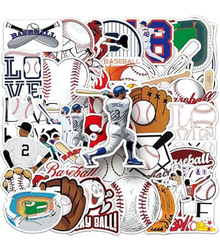 Custom Sports Name Number Sticker, Personalized Baseball Mom Ice Cream Drip Sprinkle Vinyl Sticker Water Bottle Gifts For Her Him - View #2