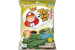 Tao Kae Noi Crispy Seaweed Snack, Wasabi, 1.12 oz (32 g)