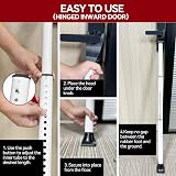 AceMining Security Bar Heavy Duty Door Stopper Sliding Patio Door Adjustable view 8