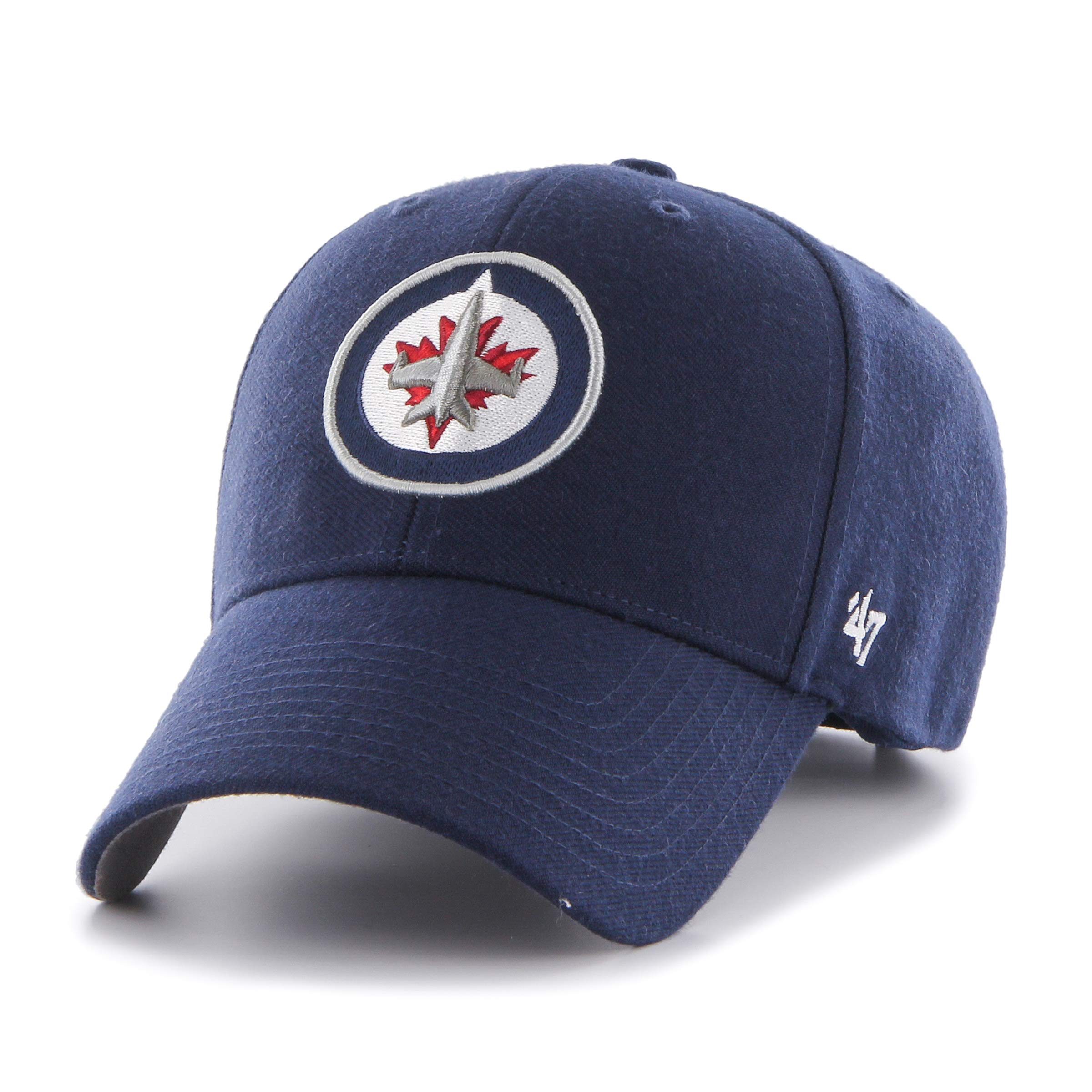 47 Winnipeg Jets Light Navy NHL Most Value P. Cap - One-Size