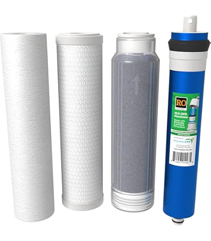 CFS Compatible Aquatic Life Reverse Osmosis Deionization (RODI) 10" Resin Cartridge 3-Pack - View #3