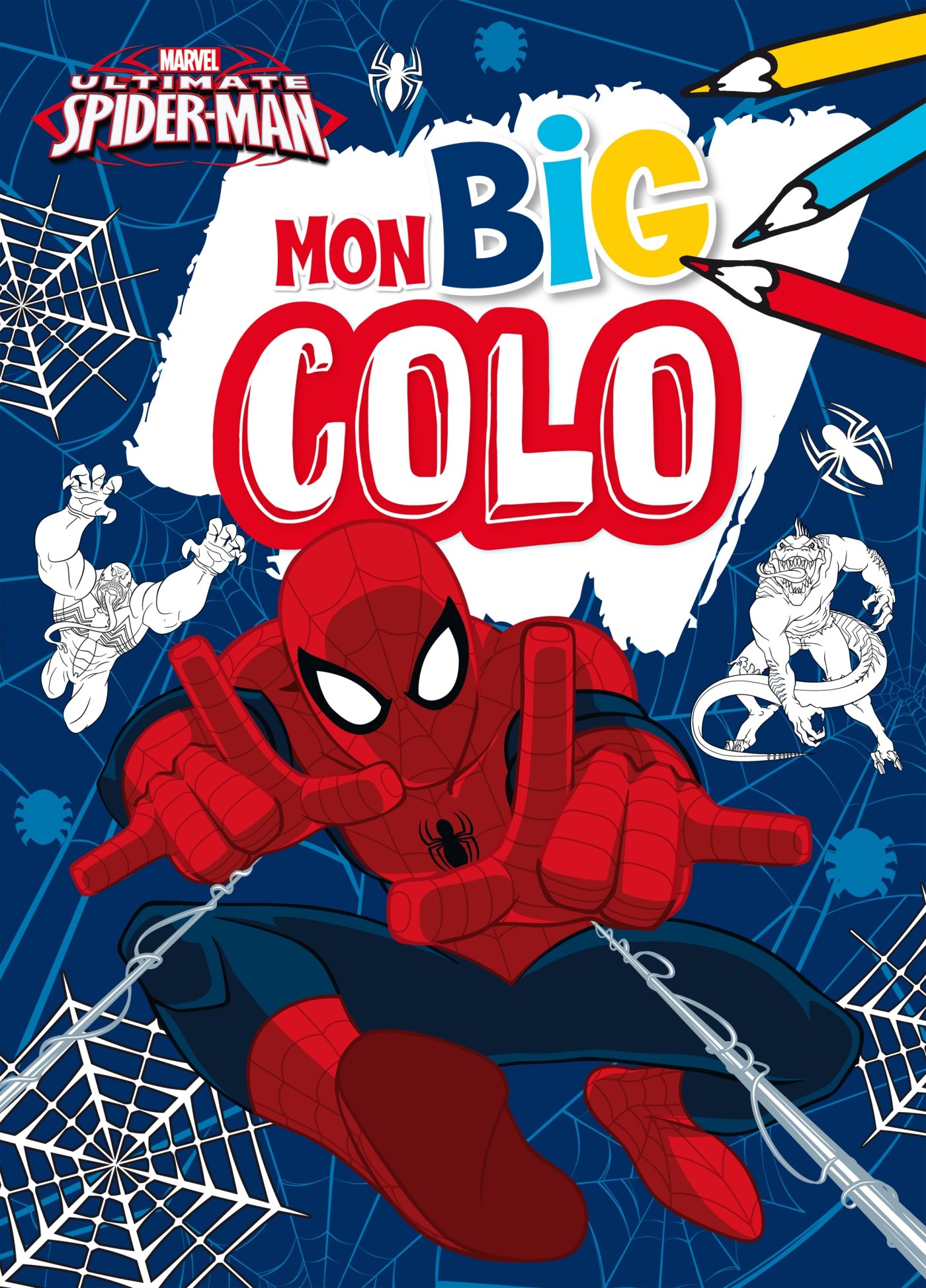 Spiderman Mon Big Colo Colo Permanent Disney Walt Amazon Com Books