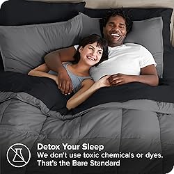 Bare Home Bed-in-A-Bag 7 Piece Comforter & Sheet