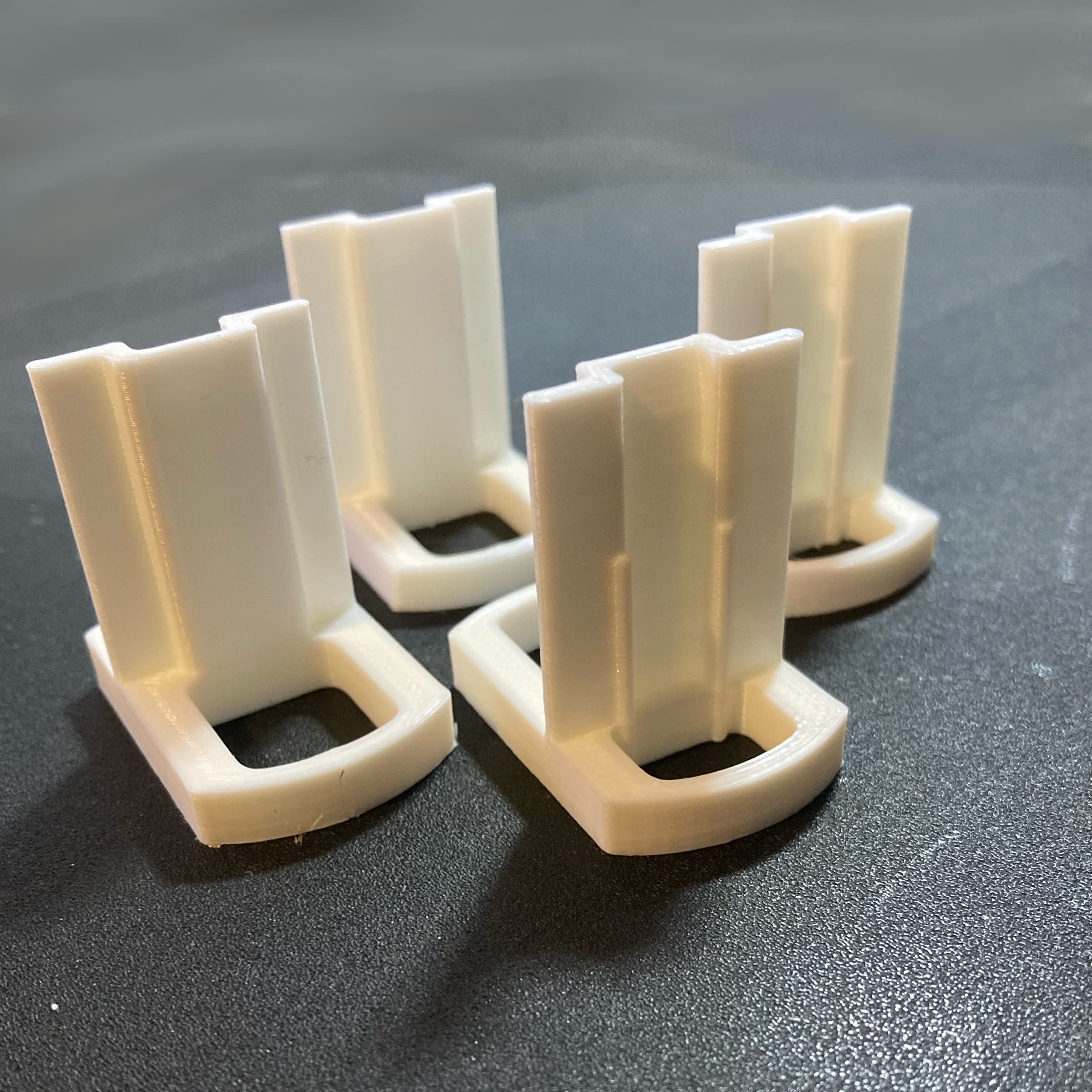 4 Piece Sliding T Bar Cabinet Door Guide Kit