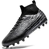breooes Men’s Soccer Cleats Football Boots Womens Professional Training Soccer Shoes Big Boys Girls