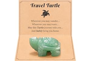 MANVEN Travel, Travel Gifts for Women, Travel Essentials Accessories Jewelry Stuff for Women Men, Jewelry Gifts for People Who Travel A Lot Travelers Turtle