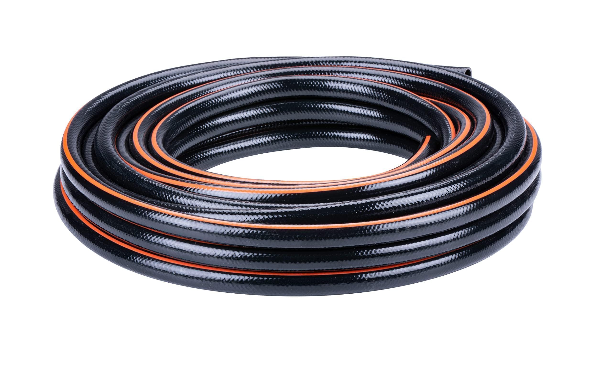 Black+Decker 8711252234281 Garden Hose Diameter 13 mm x 15 m Pieces, Black Orange