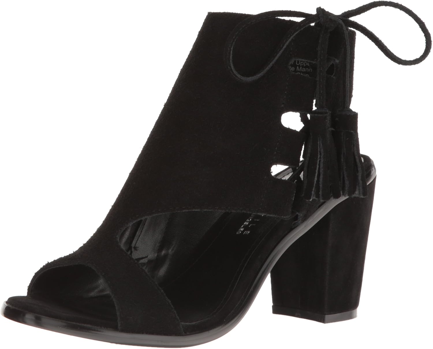 very volatile black booties