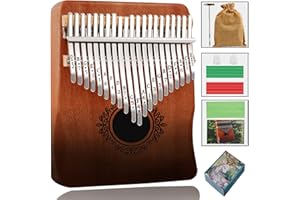 YSYFFPXXYYS Kalimba 21 Keys Thumb Piano, Easy To Learn Portable Kalimba Thumb Piano With Beautiful Hard Packing Box, Gifts For Kids,Adult,Beginners,Professional