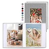 vivinin 2 Pack Photo Album 4x6, Linen Cover Photo