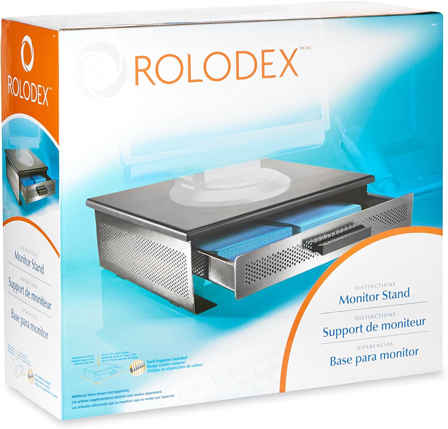 Rolodex Wood Tones Collection Printer Stand, Black (82431) : Desktop Printer Stand : Office Products