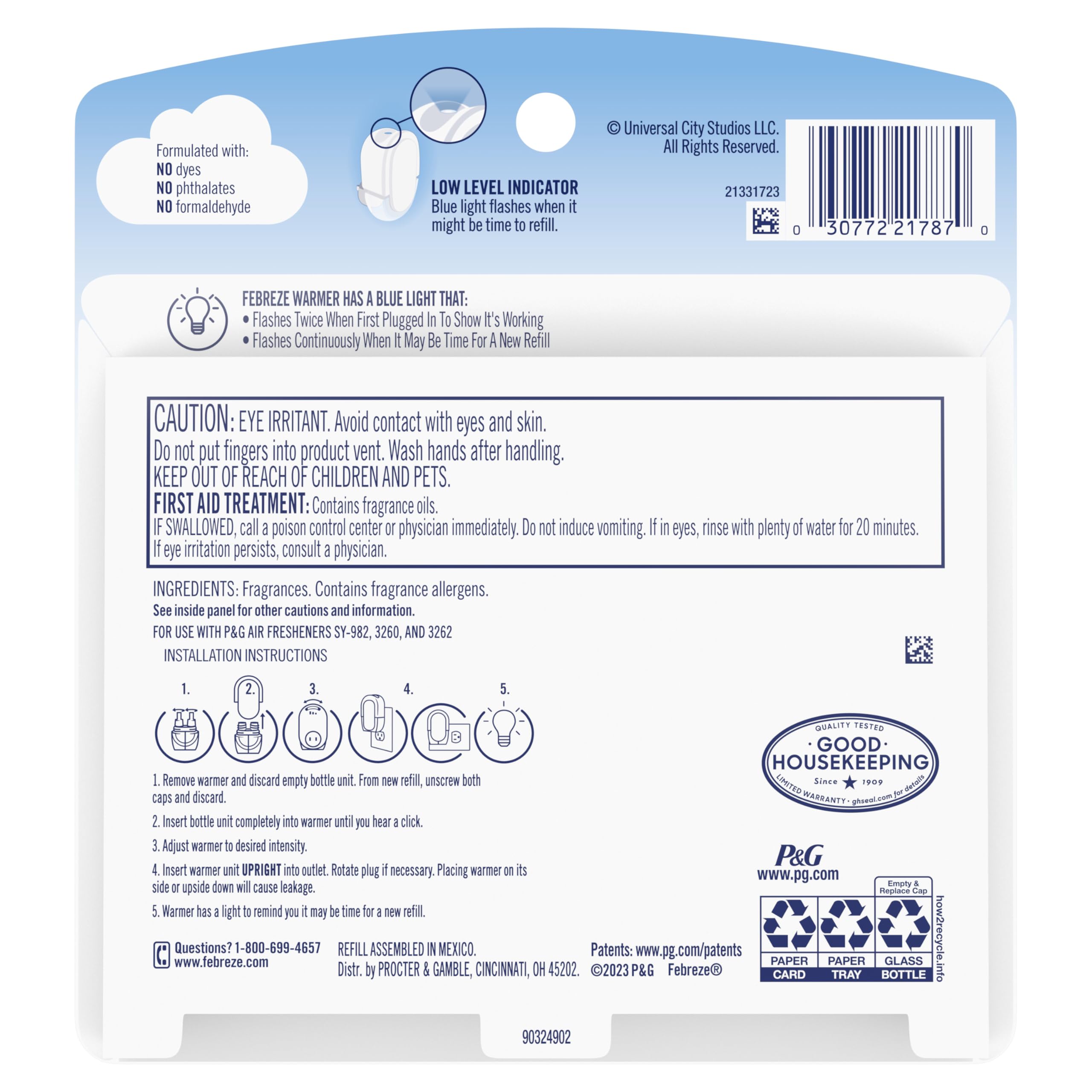 Febreze Plug In Air Freshener, 