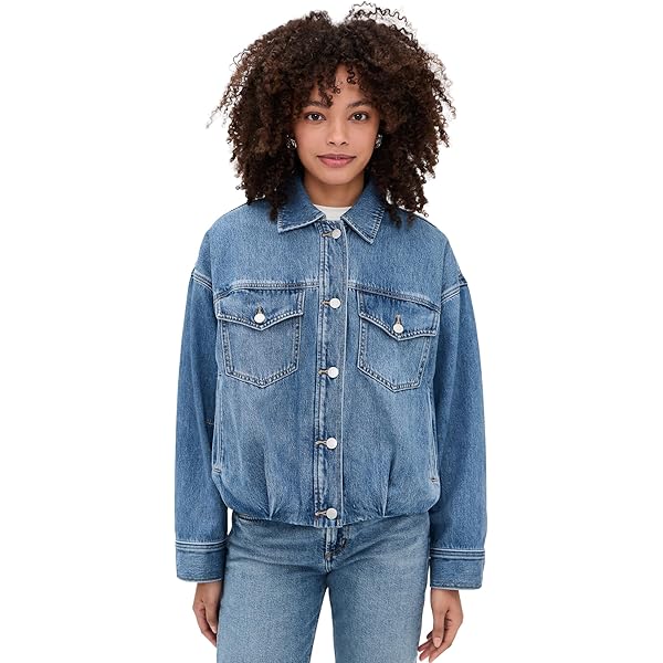 Amazon.com: Apiece Apart Women's Franke Swing Jacket, Tulum Wash