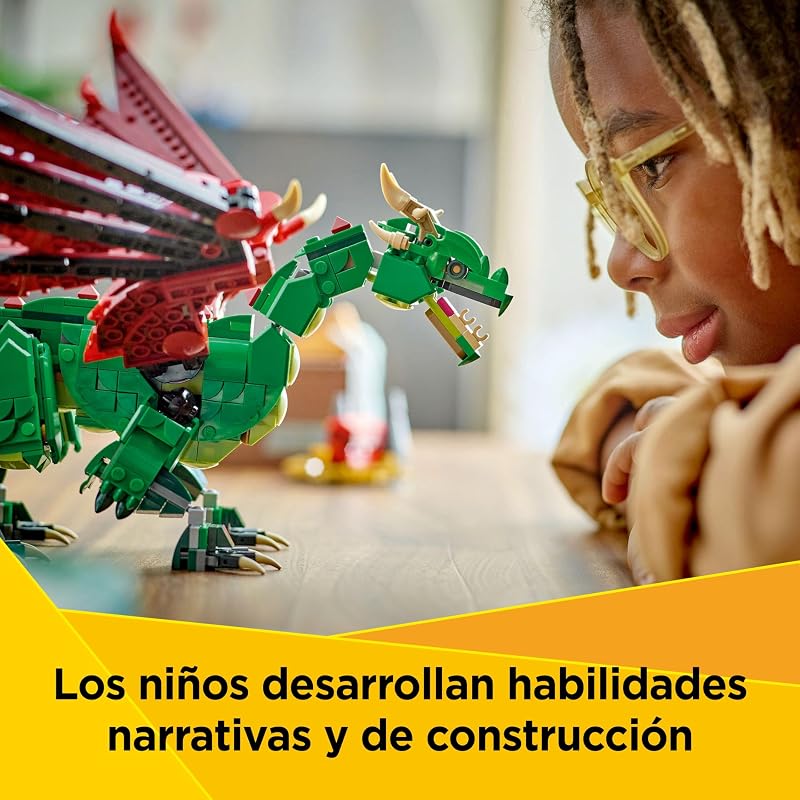 Creator 3 en 1 Dragón Medieval 31161